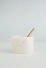 Acornalia Day & Night Marble Salt & Pepper Bowl Set with Golden Spoon | Elegant Black & White Marble Seasoning Containers | Stylish Kitchen, Dining & Bar Accessory (Set of 2)