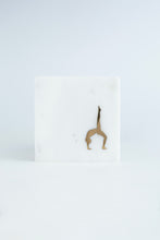 Acornalia Yog Marble Coasters Set of 4 – Premium White Marble Drink Coasters with Brass Yoga Design | Elegant Table Décor & Gift Set