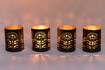 Mini Moroccan Votive Set of 4