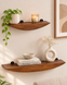 Acornalia Boat Wall Shelf Set of 2